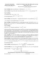 Đề thi thử môn toán có đáp án Trường THPT Triệu Sơn - Thanh Hóa lần 1 năm 2016