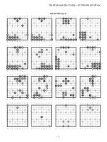 Tập đề bài luyện tập cờ tướng thế cờ thú vị và tứ đại danh cục 