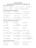 bai tap chuong IV  dai so 10 co ban