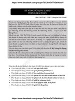 Thủ thuật giải toán bằng CASIOBùi Thế Việt