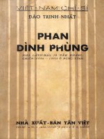Việt Nam Chí SĩPhan Đình Phùng (NXB Tân Việt 1950)  Đào Trinh Nhất