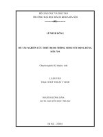 Nghiên cứu thiết bị đo thông số huyết động dùng siêu âm