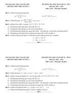 de kiem tra hoc ki II   lop 10  14 15