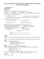BỘ câu hỏi và bài tập THEO ĐỊNH HƯỚNG PHÁT TRIỂN NĂNG lực của HS môn hóa học chủ đề bazơ và muối 