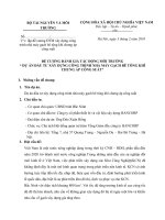 Đề cương  ĐTM  dự án nhà máy gạch