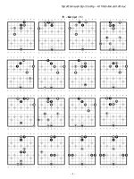 Tập đề bài luyện tập cờ tướng tàn cục đơn giản thực dụng 