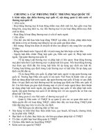 Đề cương ôn thi môn quản trị tác nghiệp