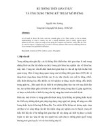 HỆ THỐNG THỜI GIAN THỰC VÀ ỨNG DỤNG TRONG KỸ THUẬT MÔ PHỎNG