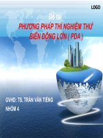 Phương pháp thí nghiệm thử biến động lớn( PDA )