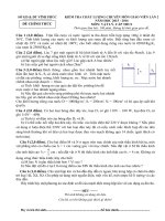 Đề thi KSCL giáo viên THCS môn lý 9 tỉnh vĩnh phúc lần 2 năm học 2015   2016(có đáp án)
