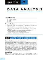A level physics   9 data analysis