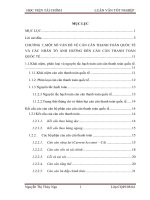 Các  nhân tố tác động đến cán cân thanh toán quốc tế và giải pháp nhằm cải thiện cán cân thanh toán quốc tế ở việt nam hiện nay 