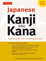 A guide to writing japanese kanji  kana
