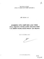 Nghiên cứu chế độ làm việc của trung tính lưới trung thế và kiến nghị giải pháp áp dụng