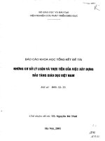 Những cơ sở lý luận và thực tiễn của việc xây dựng bảo tang giáo dục việt nam