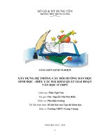 XÂY DỰNG hệ THỐNG câu hỏi HƯỚNG dẫn học SINH đọc   HIỂU các bài KHÁI QUÁT GIAI đoạn văn học ở THPT