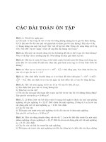 Tài liệu ôn thi vật lý đại cương (Đại học và cao đẳng )