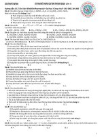 LÝ THUYẾT hữu cơ ôn THI đh 2016