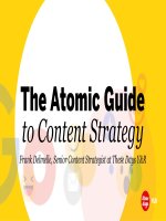 the atomic guide to content strategy