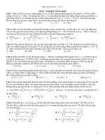 50 câu bài tập vật lý 12 hay có đáp án