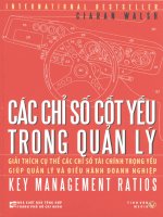 Các chỉ số cốt yếu trong quản lý