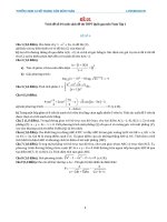 Tuyển chọn 20 đề trọng tâm toán