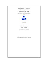 Bài Tập Khí Đàn Hồi Đài Học Bách Khoa Hàng KHông VIệt Pháp Chương 1