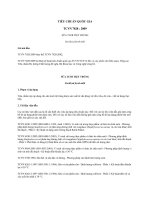 TCVN 7028 2009  tiêu chuẩn về sữa tươi tiệt trùng