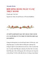 Alexander berzin   đời sống hàng ngày và sự thực hành