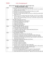 RÈN LUYỆN ĐẠO ĐỨC NGƯỜI THẦY THUỐC VIỆT NAM XÃ HỘI CHỦ NGHĨA (3 tiết)