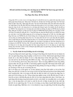 Đổi mới cách thức đo lường rủi ro tín dụng tại các NHTM Việt Nam trong quá trình tái cấu trúc hệ thống
