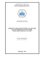 Nghiên cứu khả năng sử dụng vật liệu mới PPC (polypropylen copolymer) trong đóng mới tàu cá xa bờ