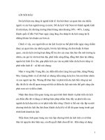 Khả năng xâ dựng chương trình du lịch trên cơ sở khai thác tài nguyên du lịch tại tuyến điểm ha nội – phong nha – huế – làng sen quê bác – hà nội