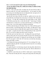 Ôn thi môn lịch sử đảng cộng sản có đáp án chi tiết 