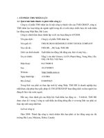 Báo cáo thực tập công ty công ty cổ phần TMS Nhân Lực