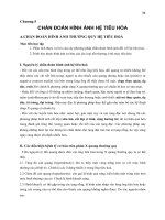 Chương 5 - CHẨN ĐOÁN HÌNH ẢNH HỆ TIÊU HÓA