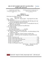 Đồ Án Tốt Nghiệp Chế Tạo Máy Thiết Kế Khuôn Cho Sản Phẩm Nhựa Nắp Bình Nước