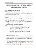 Khảo sát, nghiên cứu quy trình và các yêu cầu kỹ thuật của công nghệ phun sơn