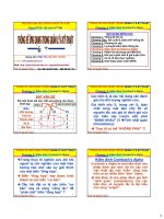 THỐNG KÊ ỨNG DỤNG TRONG QUẢN LÝ & KỸ THUẬT