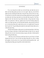 luận văn khoa khách sạn du lịch  tìm hiểu hoạt động hướng dẫn tại saigontourist hà nội