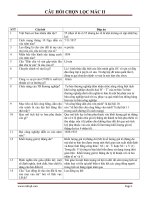 Câu hỏi chọn lọc môn triết học mác lenin 2 