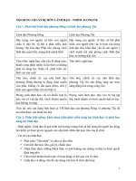 Tiểu luận môn lãnh đạo phân tích lãnh đạo phương đông và lãnh đạo phương tây 