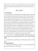 Sử dụng hệ thống bài tập có nhiều cách giải nhằm rèn luyện tư duy cho học sinh trong dạy học hóa học vô cơ lớp 11 nâng cao trường THPT 