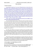 BÁO cáo ĐTM  NHÀ máy sản XUẤT THỨC ăn THỦY sản NAM TIẾN