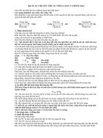 Bài 55 SỰ CHUYỂN THỂ SƯ NÓNG CHẢY VÀ ĐÔNG ĐẶC