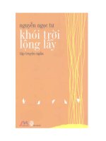 tập truyễn ngắn khói trời lộng lẫy