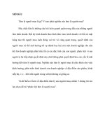 thảo luận tâm lý quản trị VCU đề tài phân tích tâm lý người mua