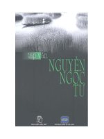 Tập văn nguyễn ngọc tư