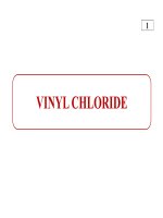 bài giảng công nghệ tổng hợp hữu cơ và hóa dầu   vinyl chloride