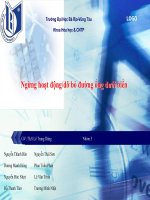 Bài thuyết trình đường ống bể chứa   ngừng hoạt động, dỡ bỏ đường ống dưới biển